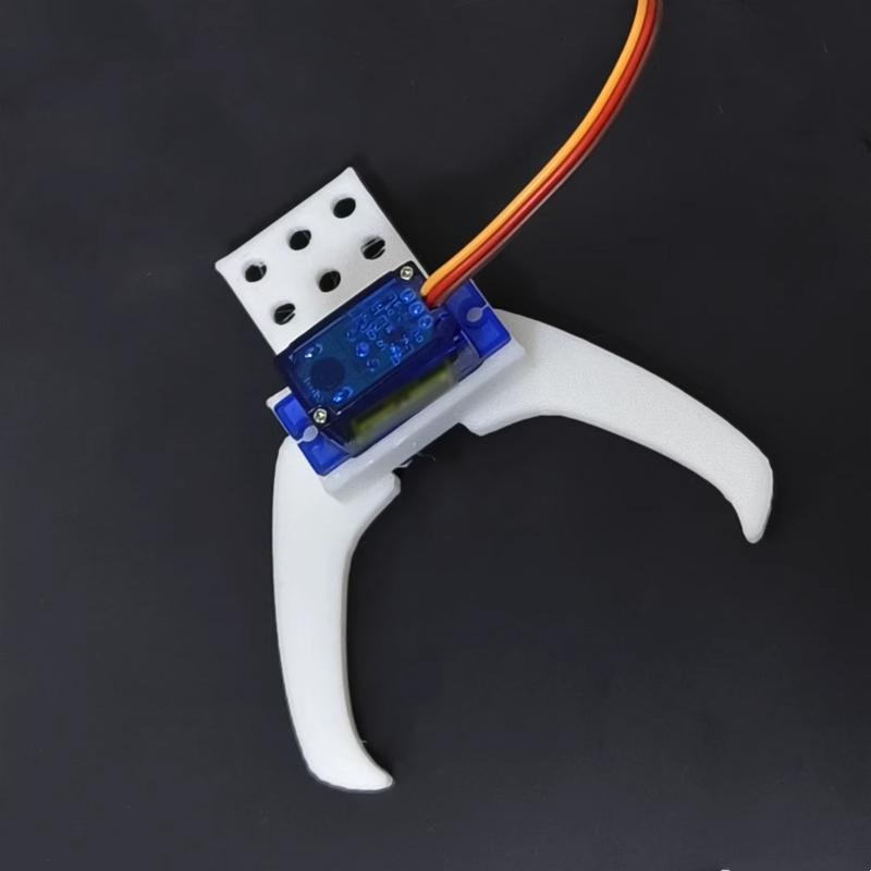 Robot Gripper Claw - 4V-6V Servo Gripper 3D Printed Manipulator