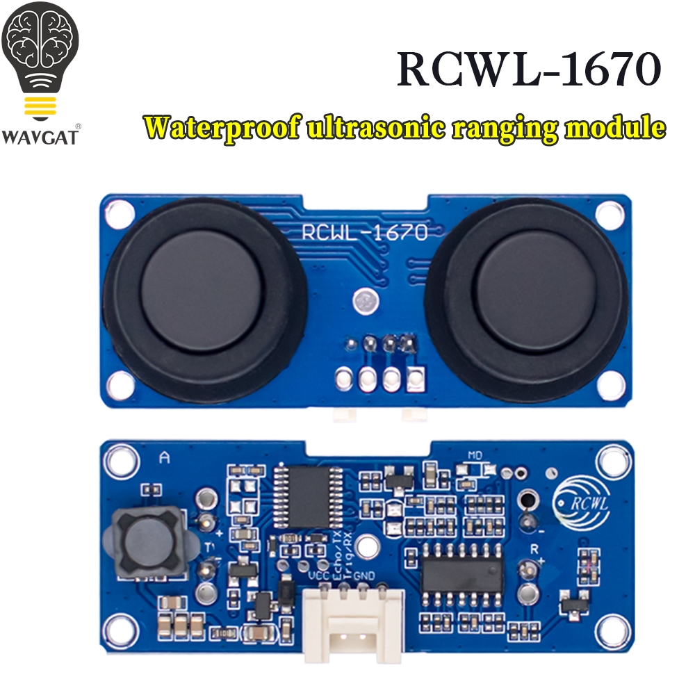 Ultrasonic Distance Sensor - RCWL-1670 Waterproof Transceiver Split Ultrasonic Ranging