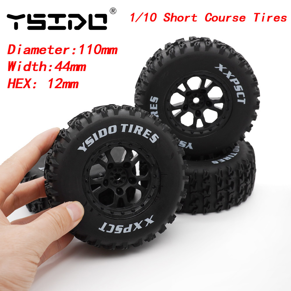 Omni Wheel - YSIDO 4pcs 110mm 1/10 Short Course