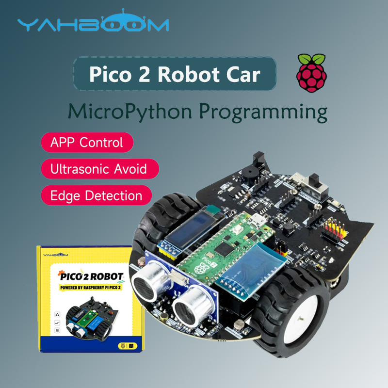 Yahboom Raspberry Pi Pico 2 Ro - Robot Car Kit recension och pris