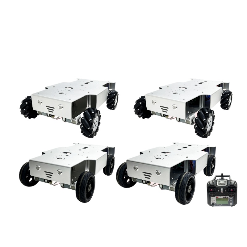 High-spec Four-wheel Drive Whe - Tracked Robot Chassis recension och pris
