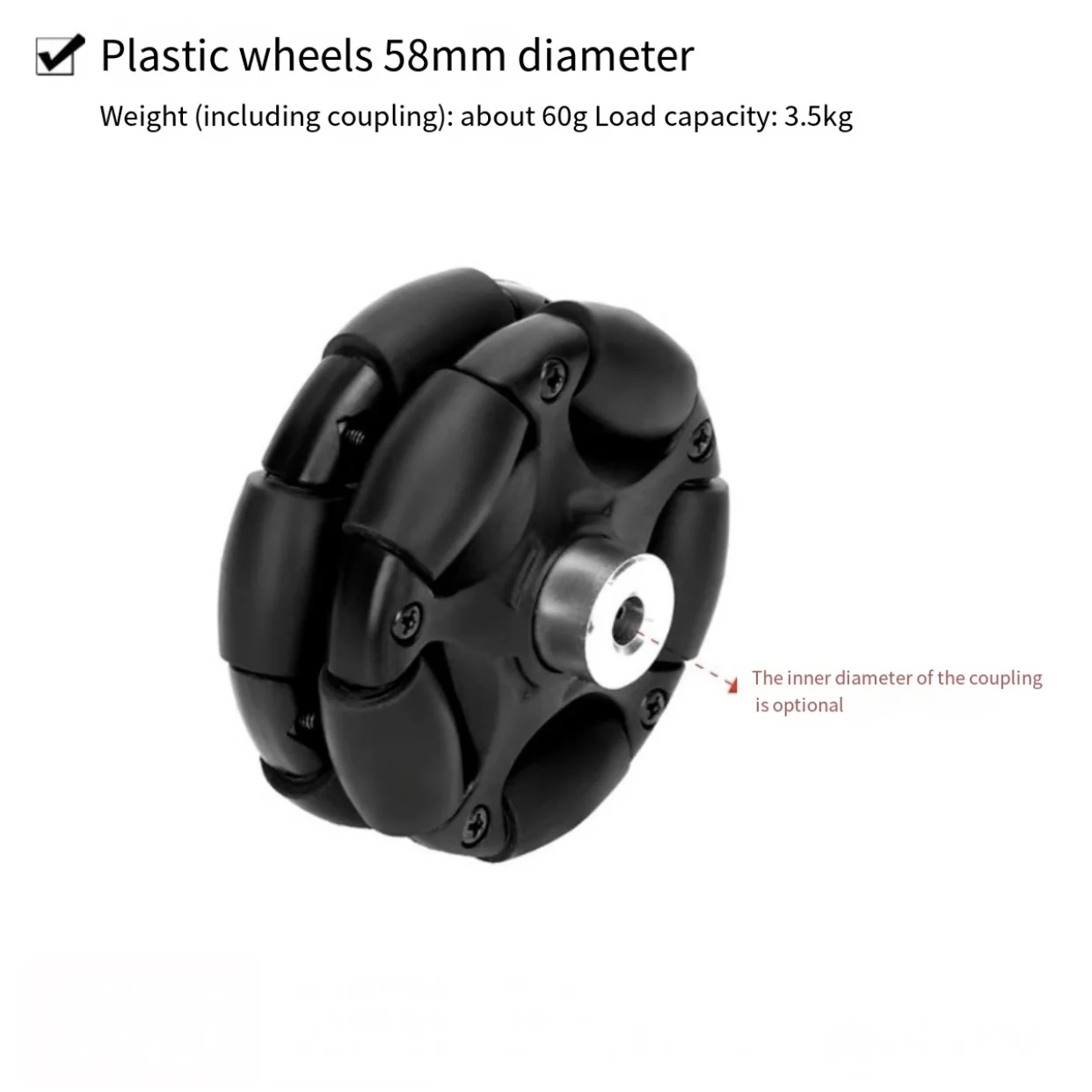 Metal Omni Wheel Intelligent W - Omni Wheel recension och pris