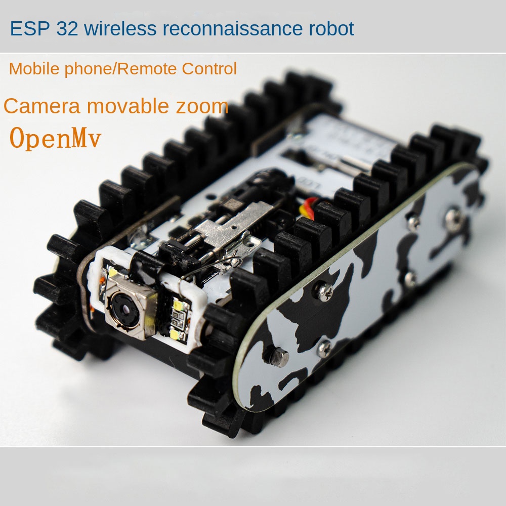 RC Tank Metal Tank Chassis Tra - Tracked Robot Chassis recension och pris