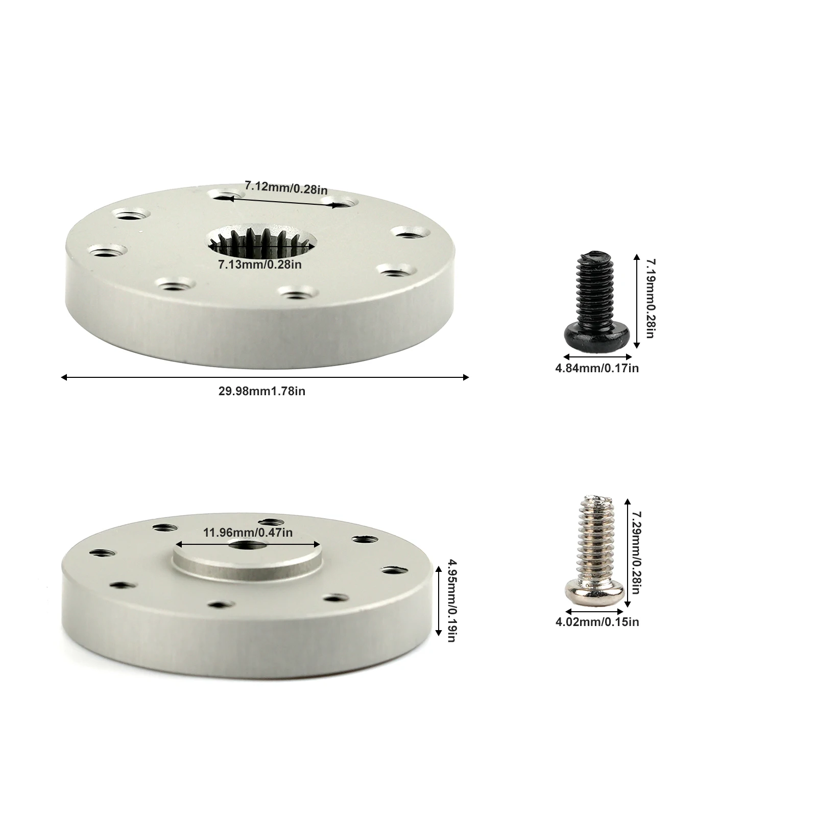 18T Standard Round Servo Brack - Servo Bracket recension och pris