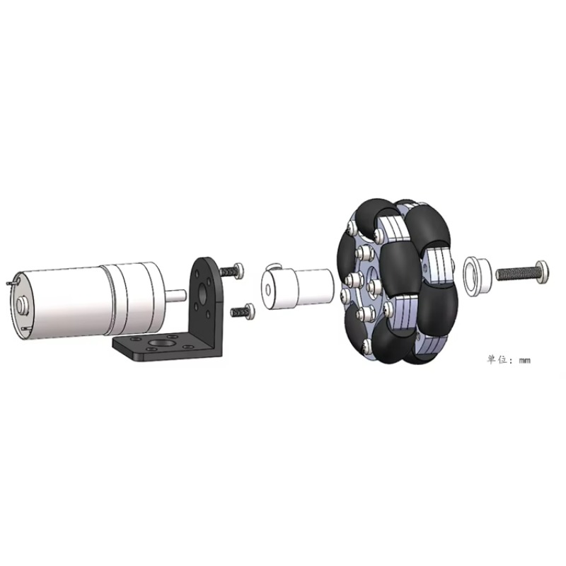 15KG Load 80mm Omnidirectional - Omni Wheel recension och pris