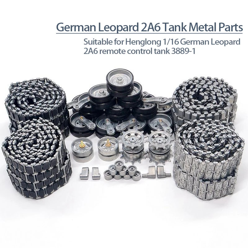 Henglong 3889 Leopard 2A6 Tank - Tracked Robot Chassis recension och pris