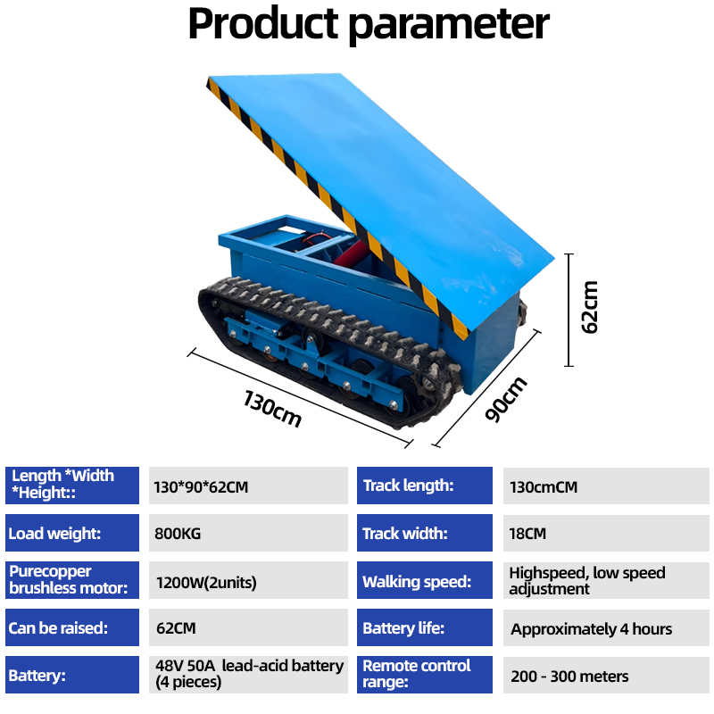 Remote Control Crawler Robot C - Tracked Robot Chassis recension och pris