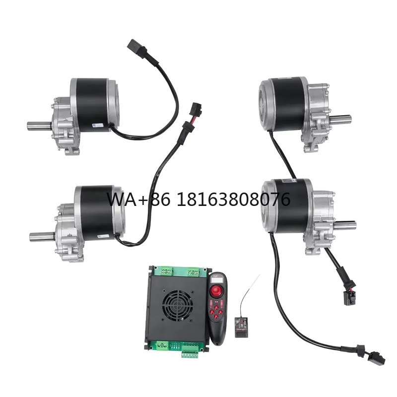 4WD Brush Gear Motor Kit 24V 2 - Robotics Kit recension och pris
