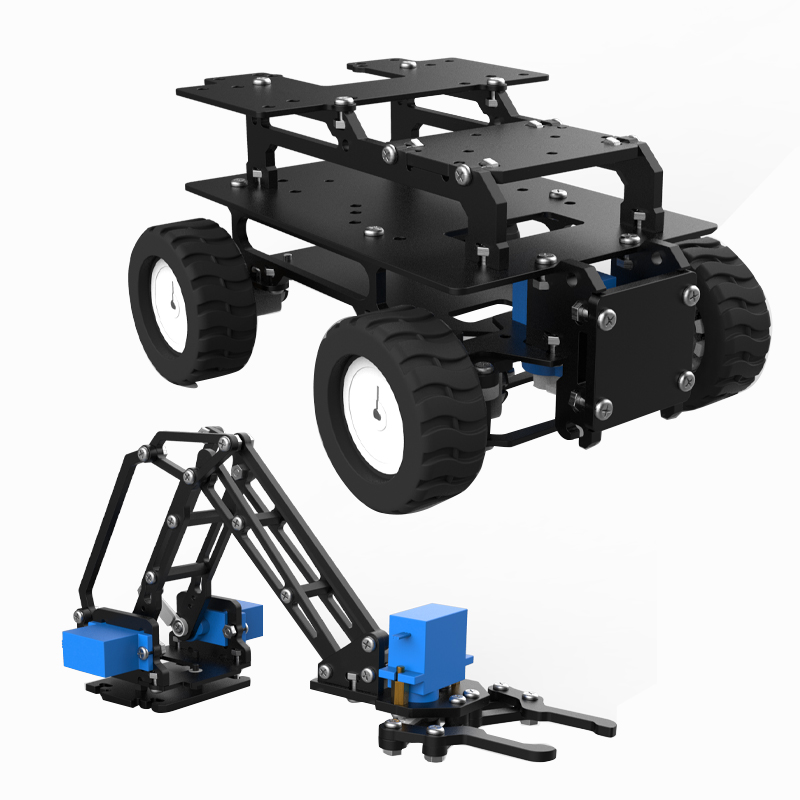 Acrylic 4WD Robot Car Motor Ac - Arduino Robot recension och pris