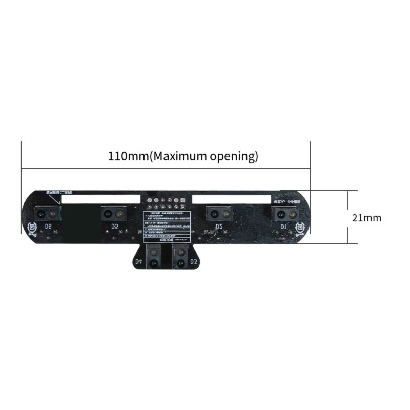 JABS-6-Channel Infrared Tracki - Robot Bluetooth Car recension och pris