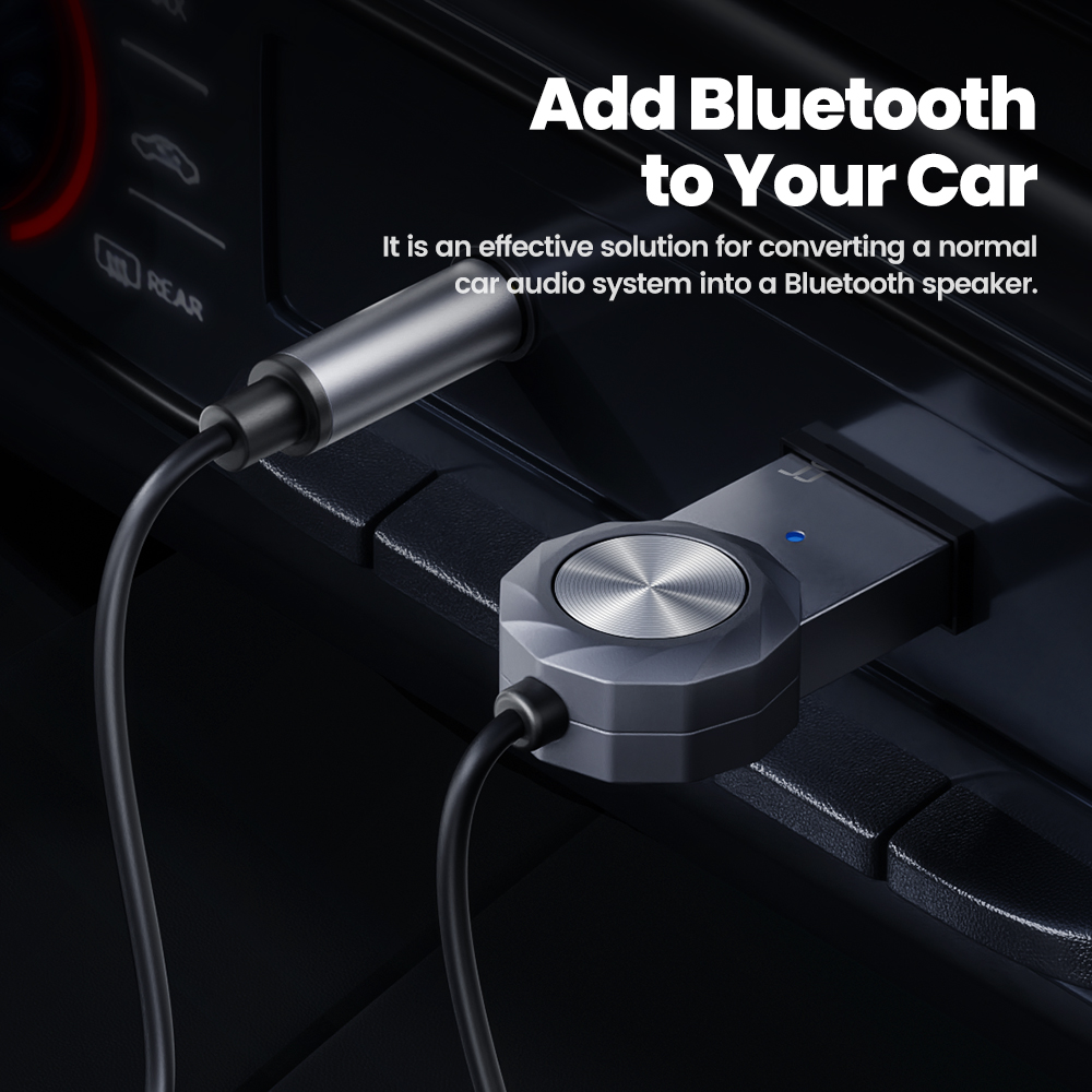 TOOCKI Bluetooth Aux Adapter B - Robot Bluetooth Car recension och pris