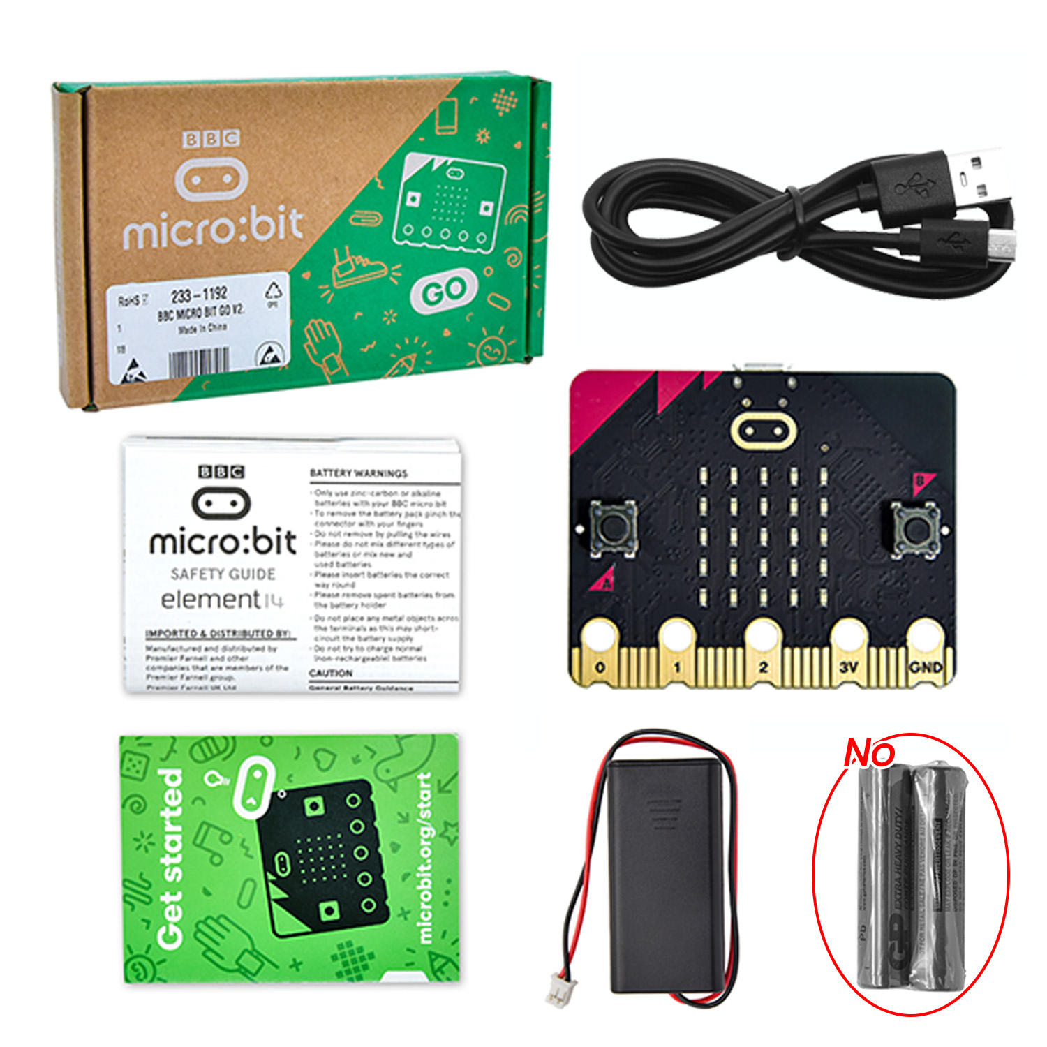 Original BBC Micro Bit V2 Deve - Microbit Robot recension och pris