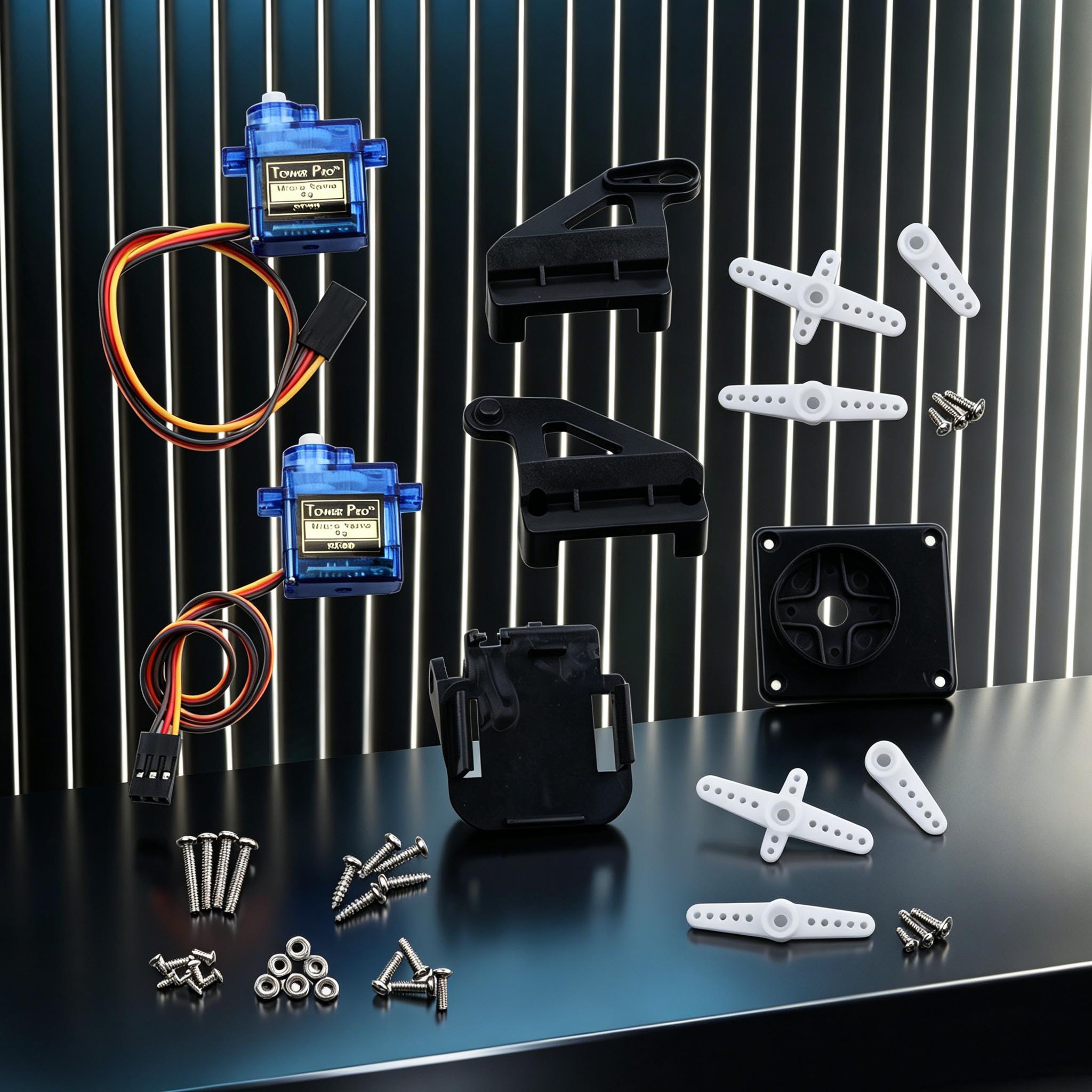 2 Axis Servo Gimbal Bracket FP - Pan Tilt Bracket recension och pris