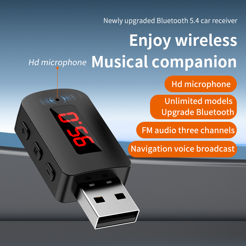 Bluetooth 5.4 Mini USB Receive - Robot Bluetooth Car recension och pris