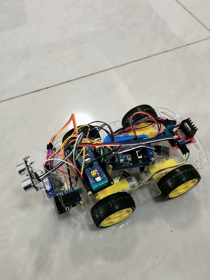 STM32 Intelligent Small Car Tr - Robot Bluetooth Car recension och pris