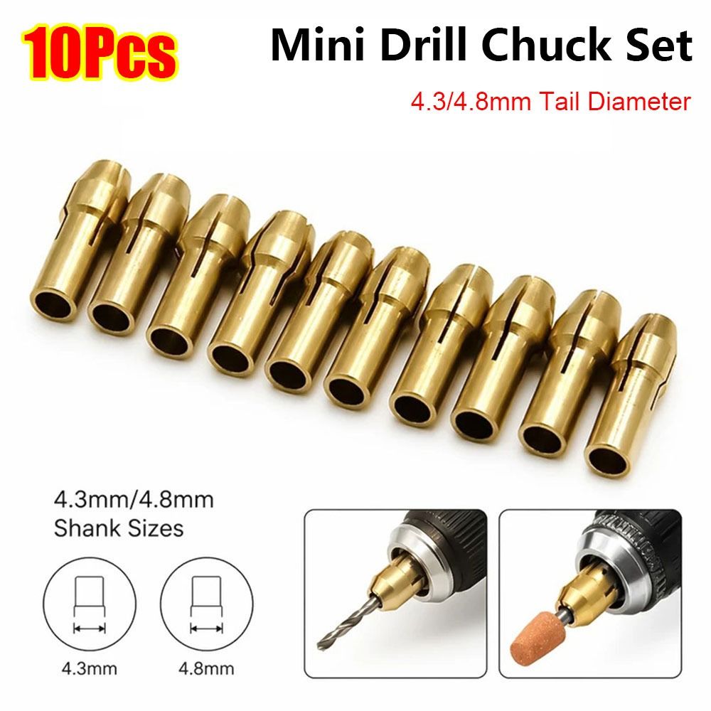 10Pcs 0.5-3.2mm Mini Drill Chu - Microbit recension och pris