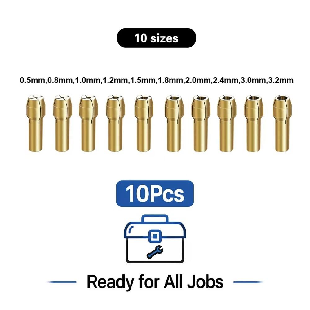 10Pcs 0.5-3.2mm Mini Drill Chu - Microbit recension och pris
