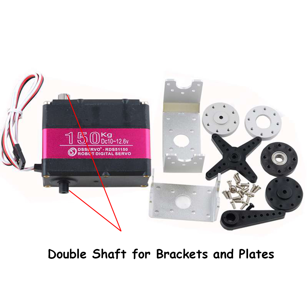 150kg 80kg 60kg Digital Servo  - Servo Bracket recension och pris