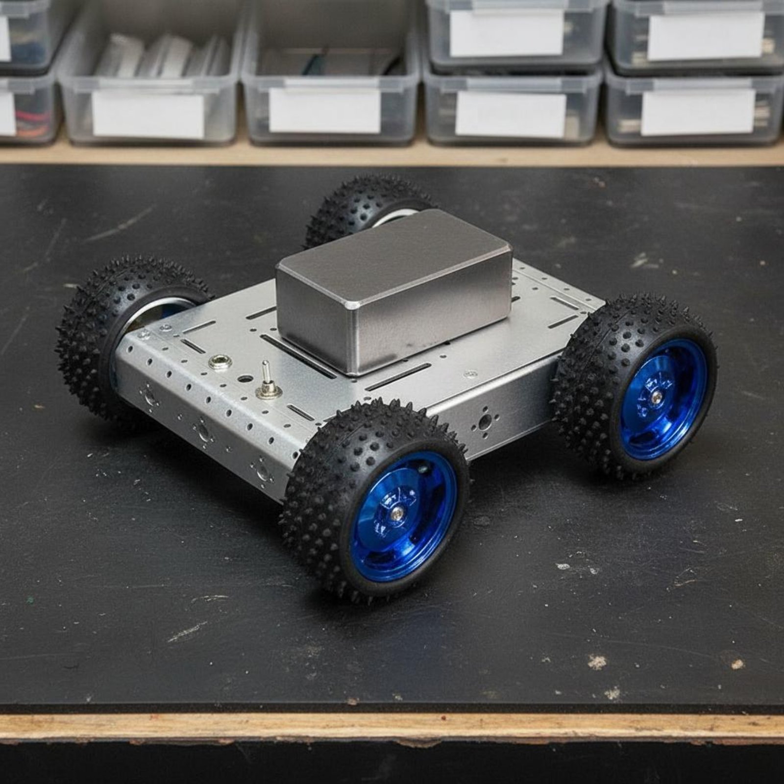 4WD Smart Car Chassis 1.5KG Lo - Robot Car Kit recension och pris