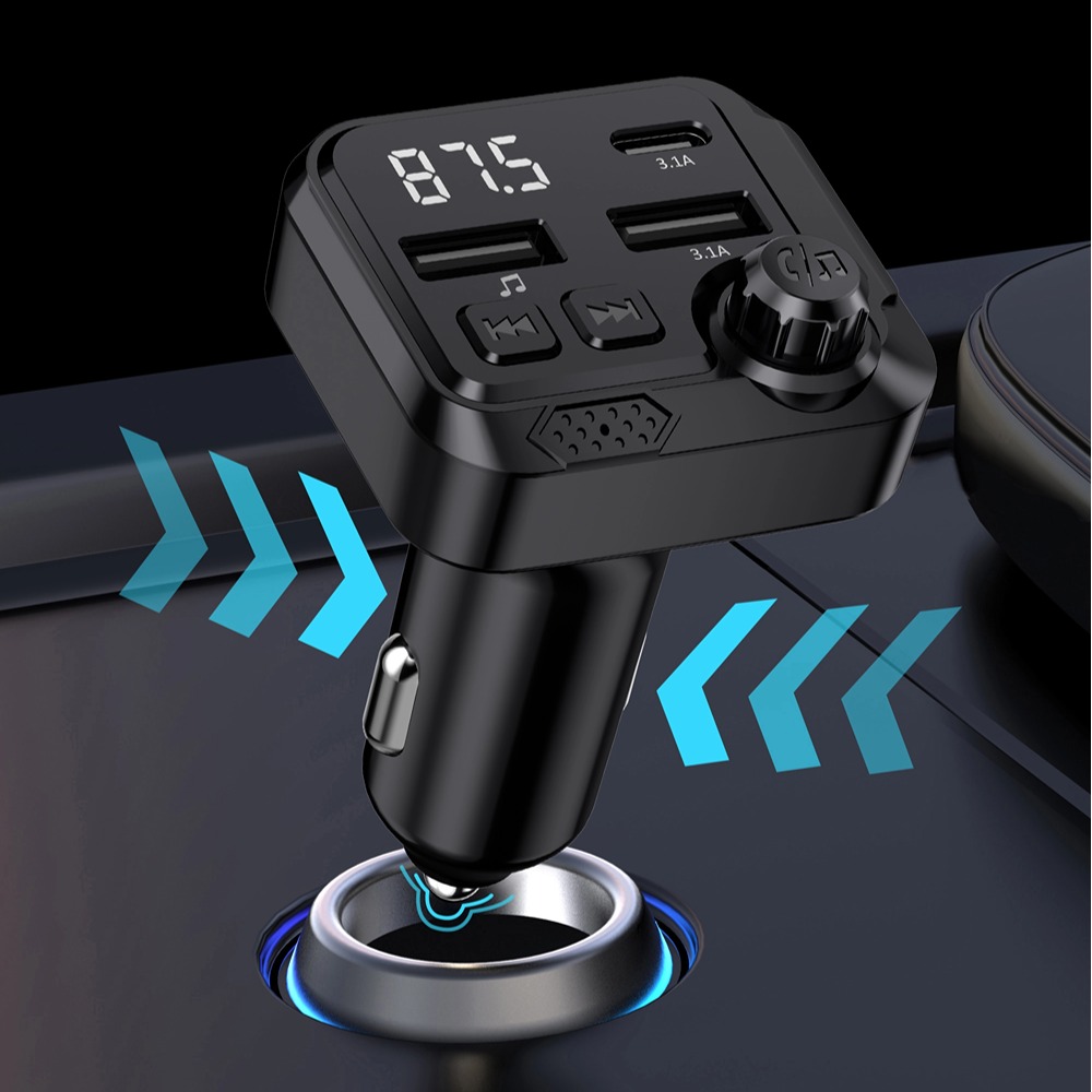 Bluetooth Car FM Transmitter H - Robot Bluetooth Car recension och pris