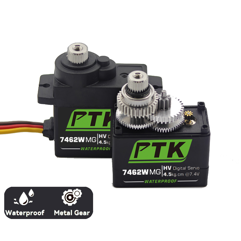 PTK 7462W MG Metal gear 9g mic - Micro Servo recension och pris