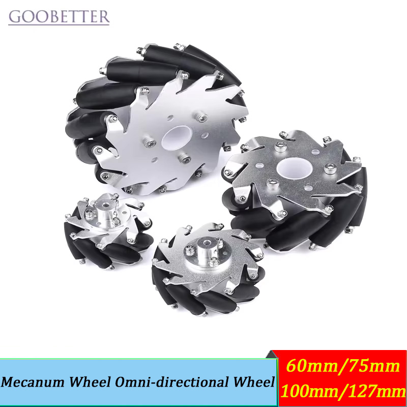 4pcs 60-127mm Mecanum Wheels O - Omni Wheel recension och pris