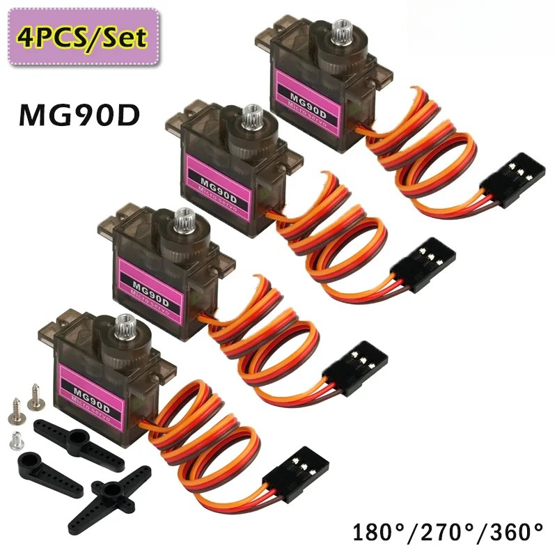 4CPS/Set 9g MG90D Micro Digita - Micro Servo recension och pris