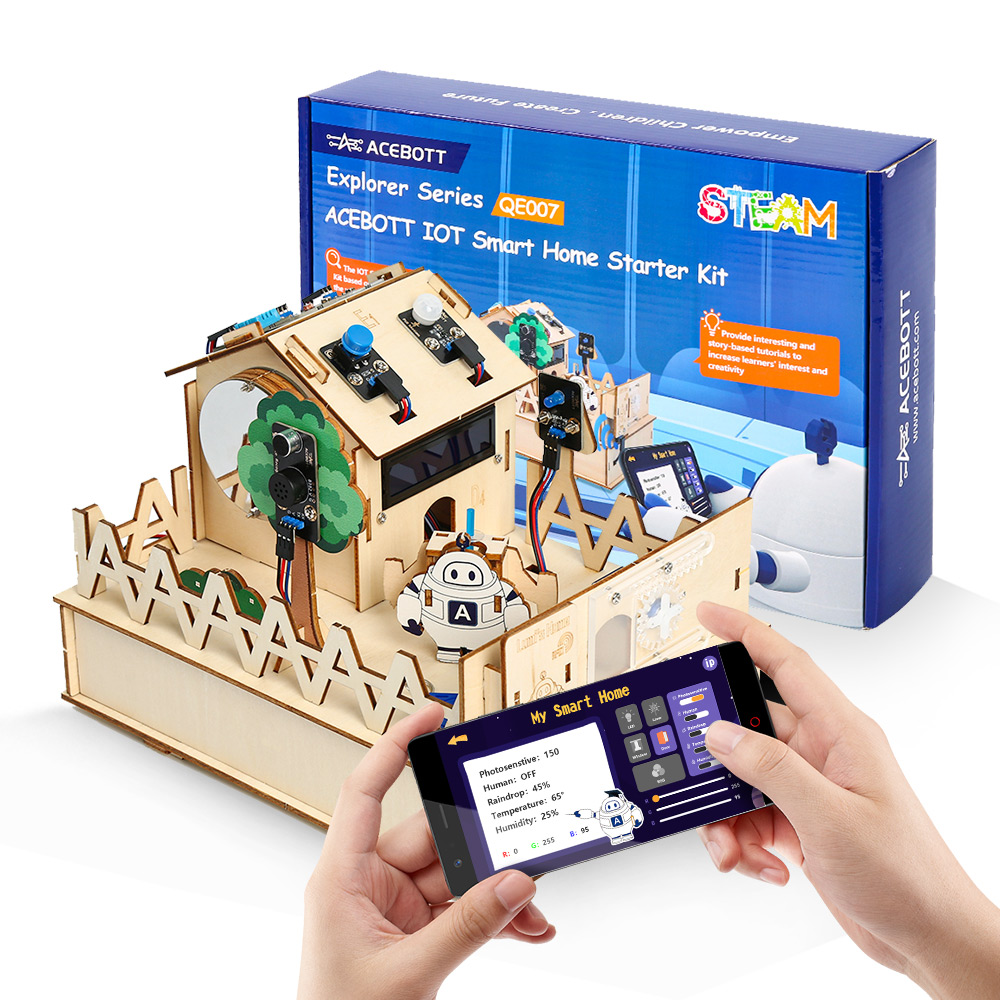 ACEBOTT DIY Smart Home Kit for - Microbit Robot recension och pris