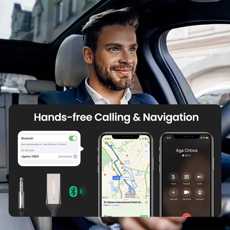 UGREEN Bluetooth Receiver 5.3  - Robot Bluetooth Car recension och pris