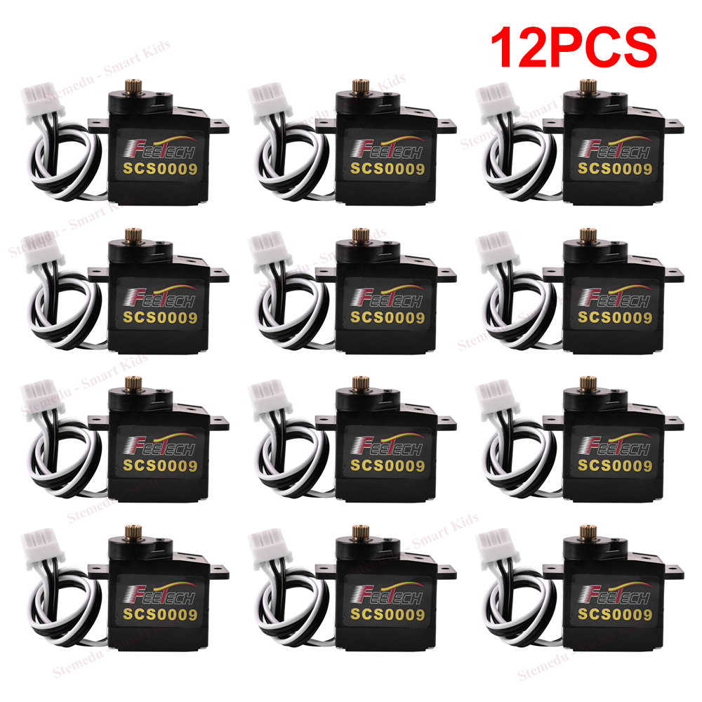 12PCS Feetech 2.3Kg SCS0009 Se - Micro Servo recension och pris