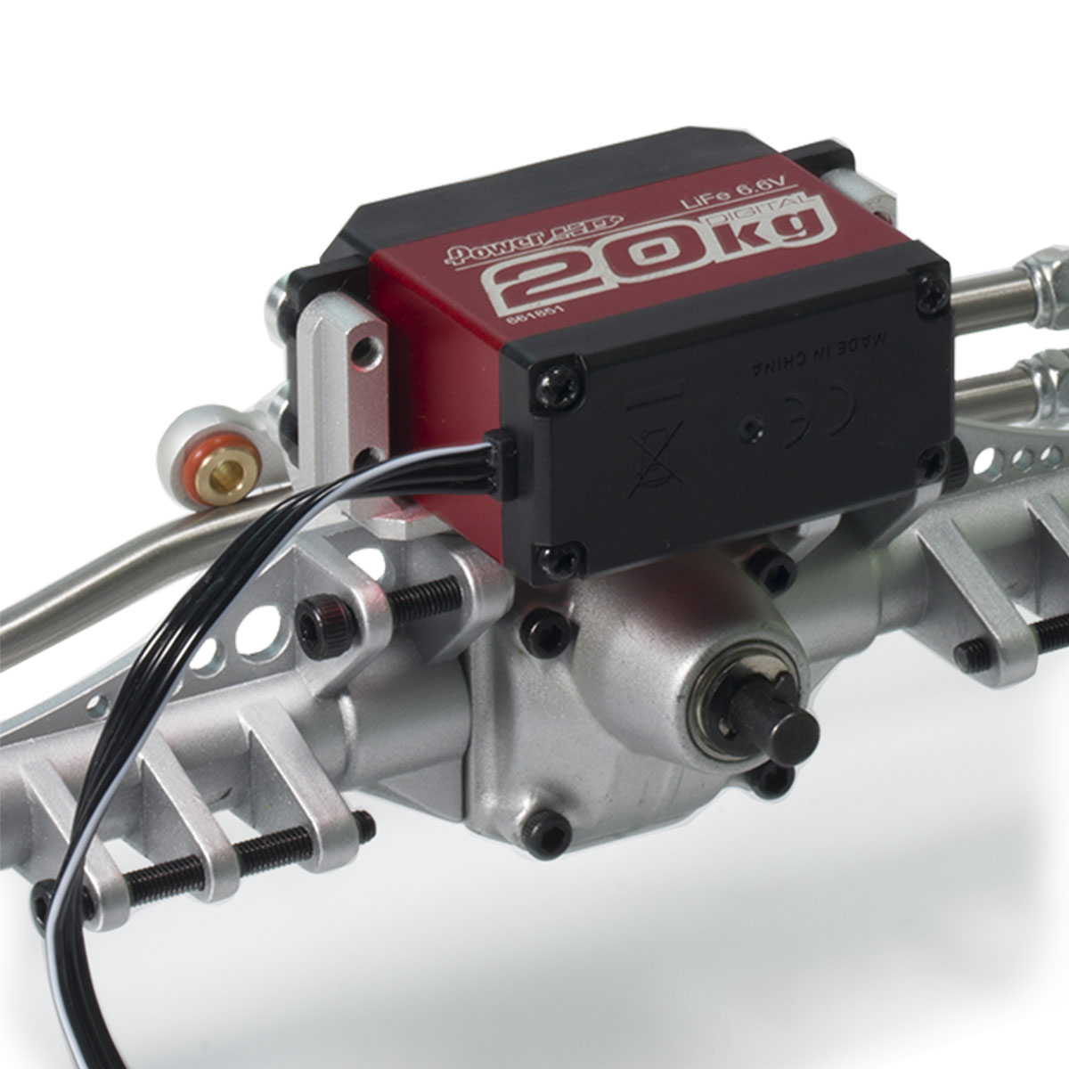 Aluminum CNC Capra Servo Mount - Servo Bracket recension och pris