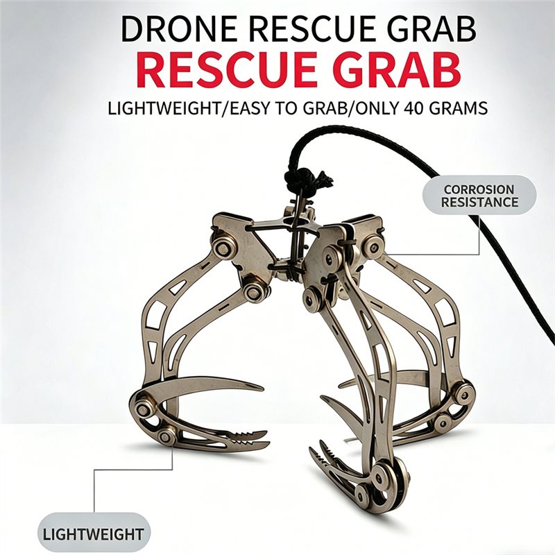 Stainless Steel Light Weight D - Robot Gripper Claw recension och pris