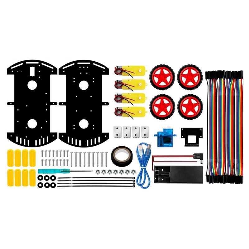 WOWFU-4WD Smart Robot Car Kit  - Arduino Robot recension och pris