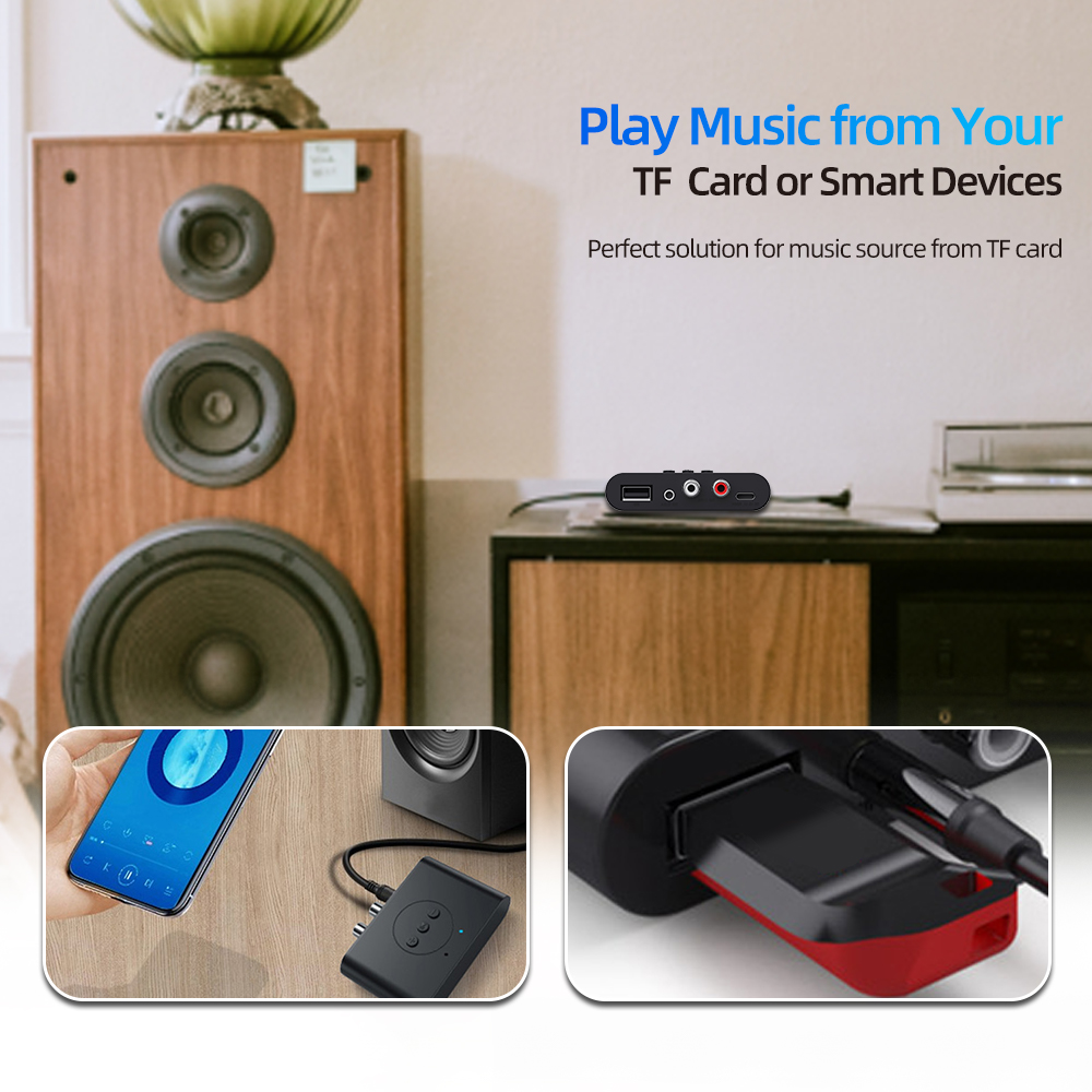 NFC Bluetooth 5.0 Audio Receiv - Robot Bluetooth Car recension och pris