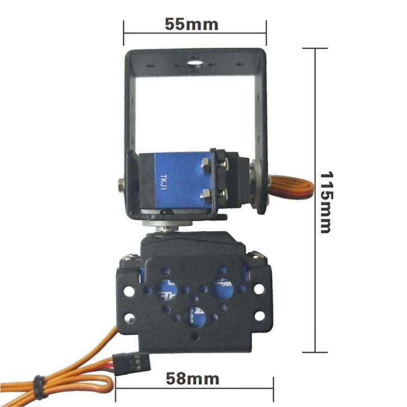 2 DOF Robotic Pan And Tilt Ser - Servo Bracket recension och pris