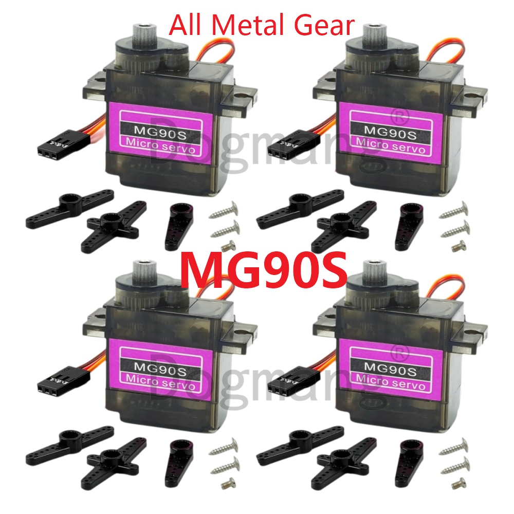 MG90S Servo 1/2/4/10/20/50 Pcs - Micro Servo recension och pris