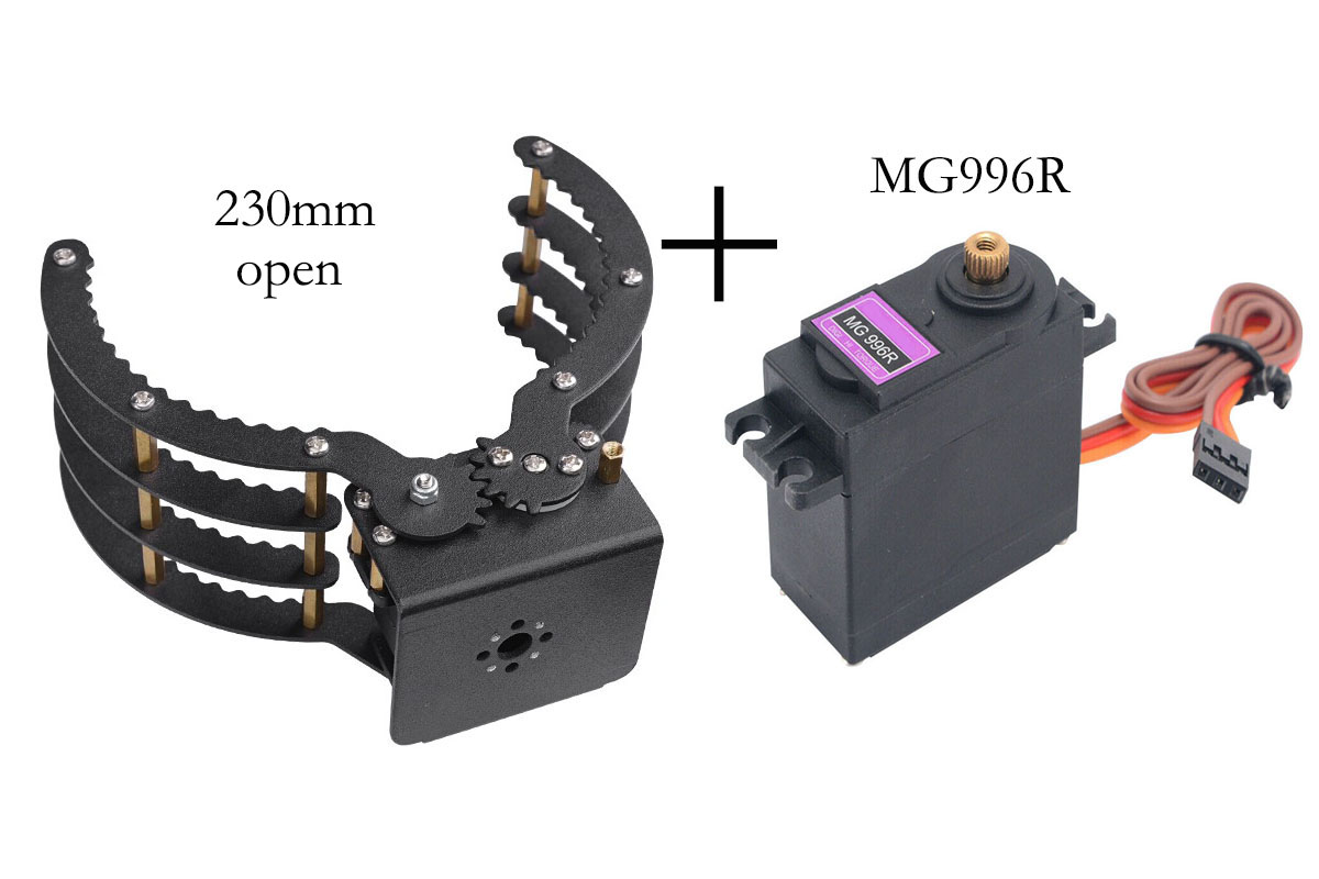 230mm Opening Mechanical Claw  - Robot Gripper Claw recension och pris