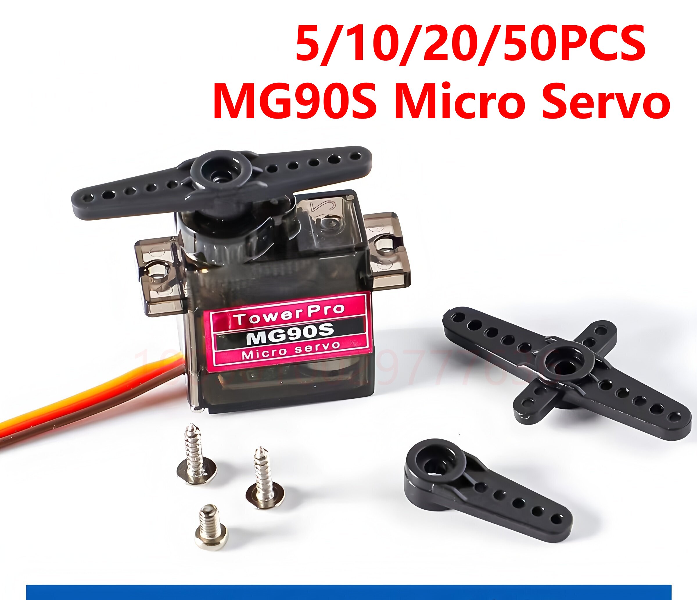 MG90S Servo 5/10/20/40Pcs All  - Micro Servo recension och pris