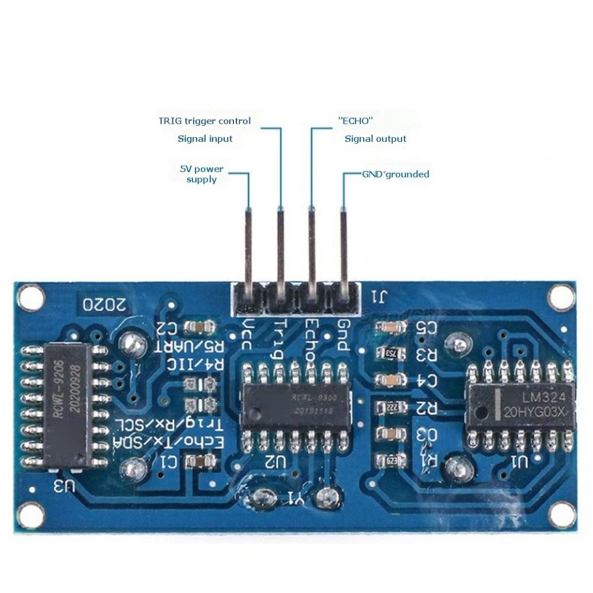 6PCS HC-SR04 Ultrasonic Sensor - Ultrasonic Distance Sensor recension och pris
