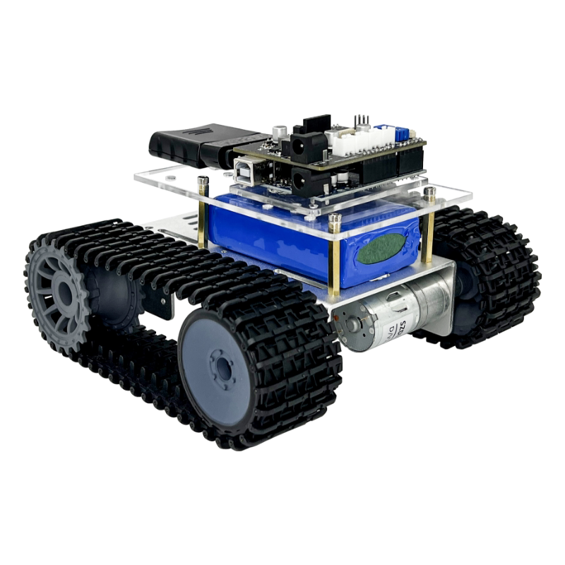 Tracked Chassis Smart Car UNO  - Robot Bluetooth Car recension och pris