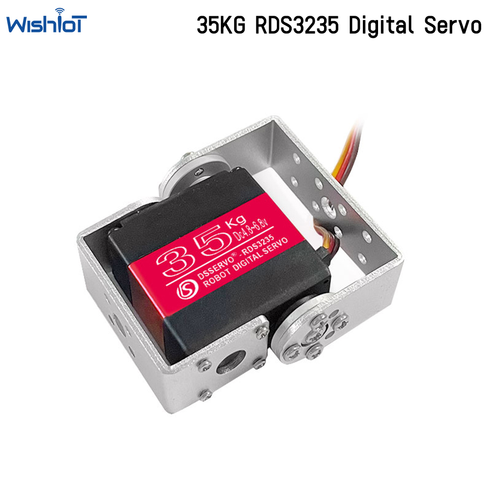 35KG Robot Digital Servo 4.8-6 - Servo Bracket recension och pris