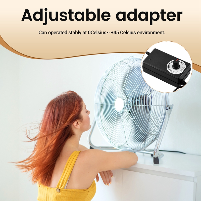 AC to DC Adapter 12V 2A Adjust - Dc Motor recension och pris